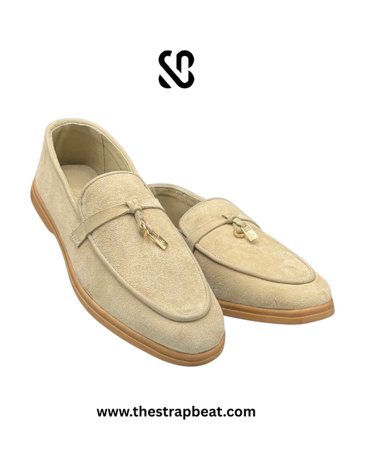 SB-45 Sand Suede Loafers