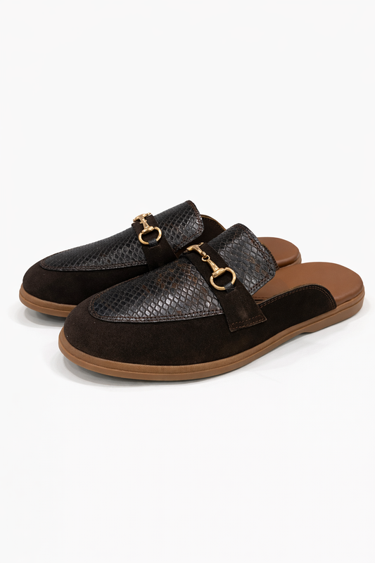 SBM-03 Dark Brown Mules