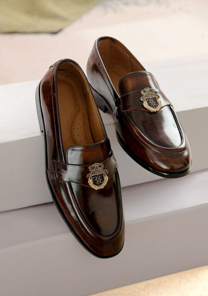SB-09 BLNRE Elegant Brown Shoes for Men
