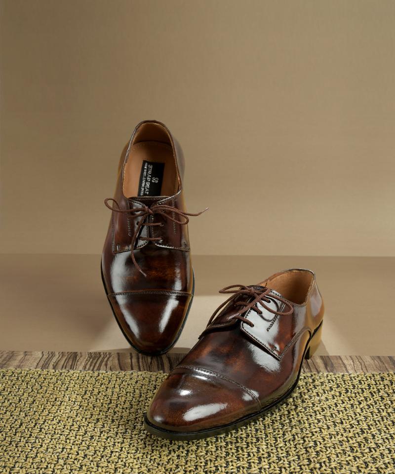 SB-03 Patina Oxford | Executive Leather Shoes