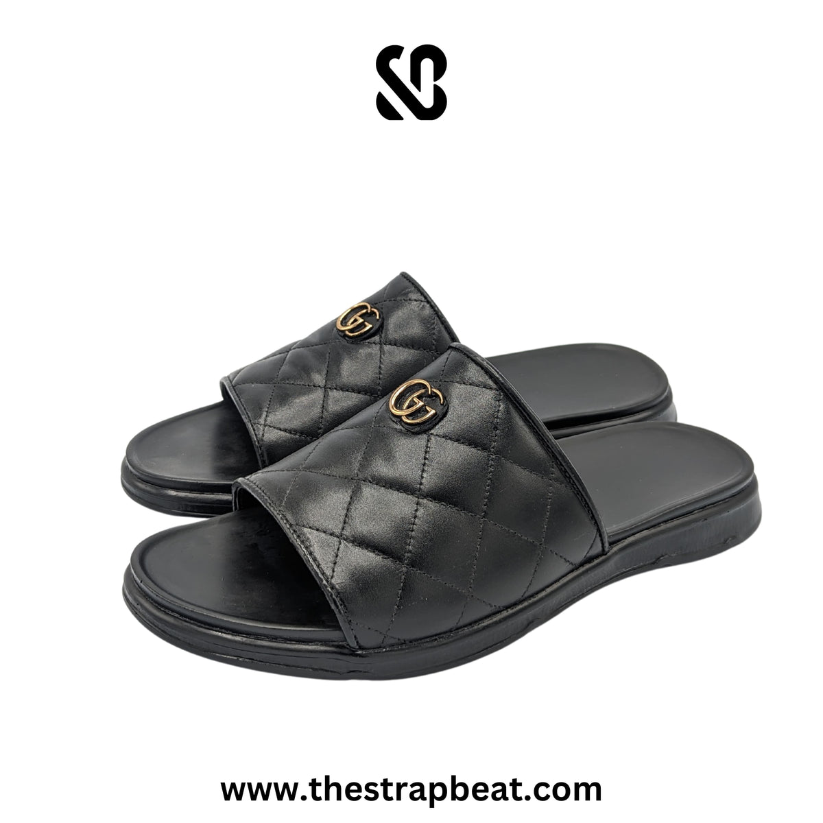 SBS-02 GG Jet Black Slipper