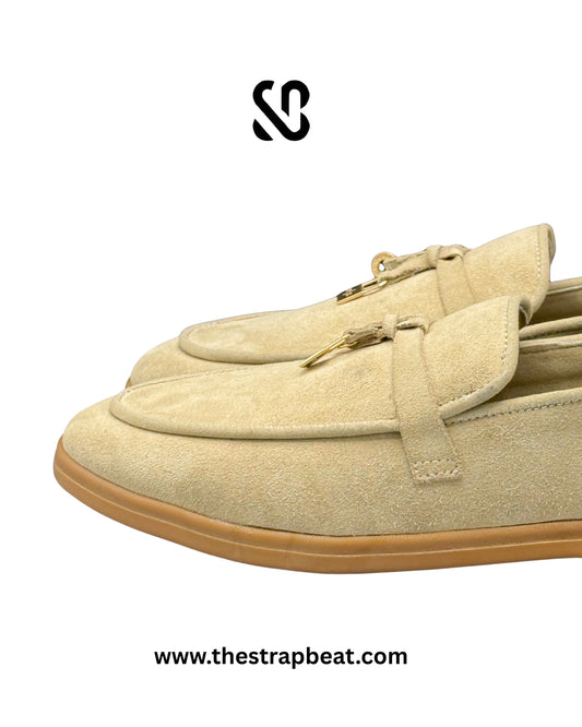 SB-45 Sand Suede Loafers