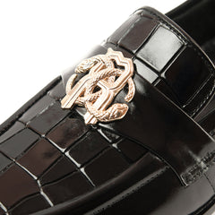 SB-08 Classic RC Black Leather Shoes