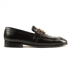 SB-08 Classic RC Black Leather Shoes
