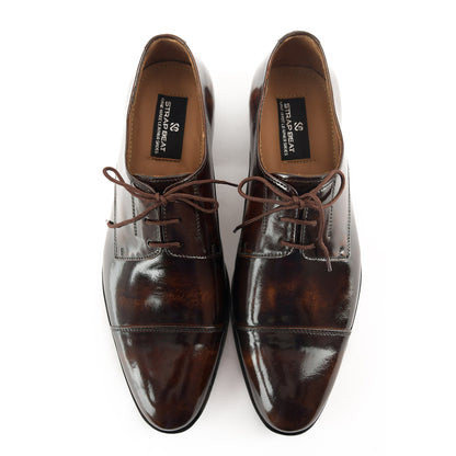 SB-03 Patina Oxford | Executive Leather Shoes